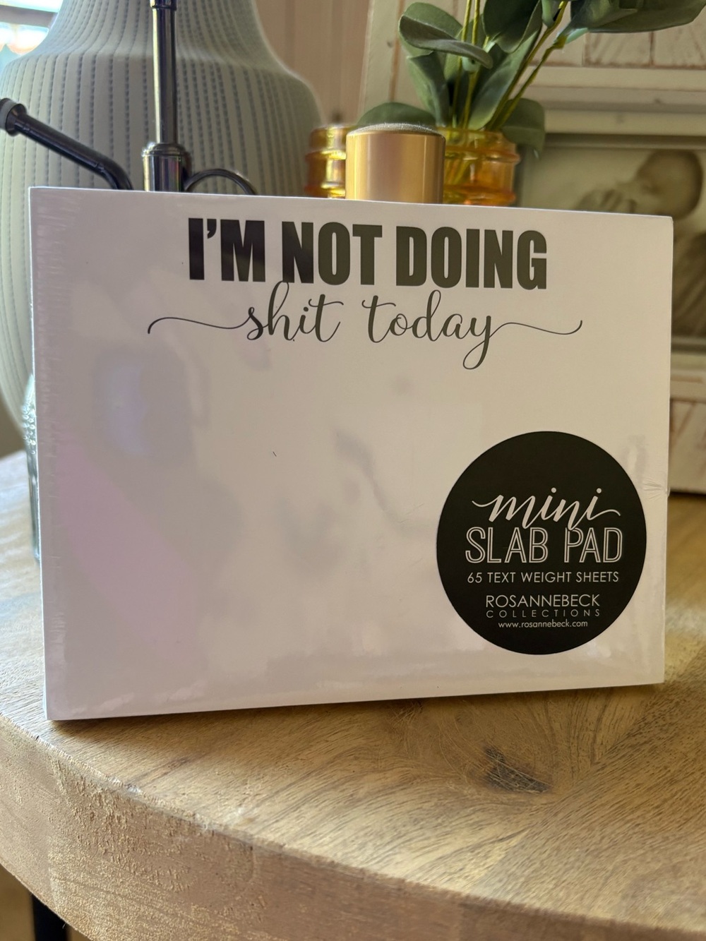 Roseanne Beck Collections Mini Slab Notepad - Picture 2 of 4